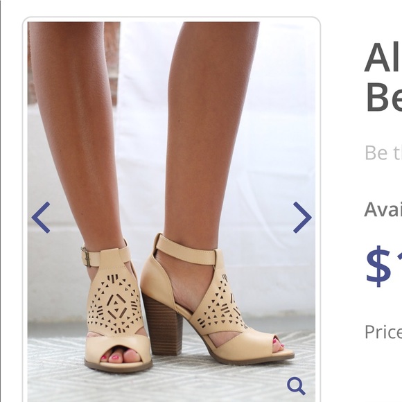 HOST PIC NEW IN BOX ALTAR’D STATE HEELS❤️❤️❤️❤️ - Picture 2 of 8